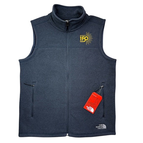 NEW The North Face Men’s RJ Reynolds Tobacco Co. 150 Years RJR Fleece Vest sz. M - Picture 1 of 10